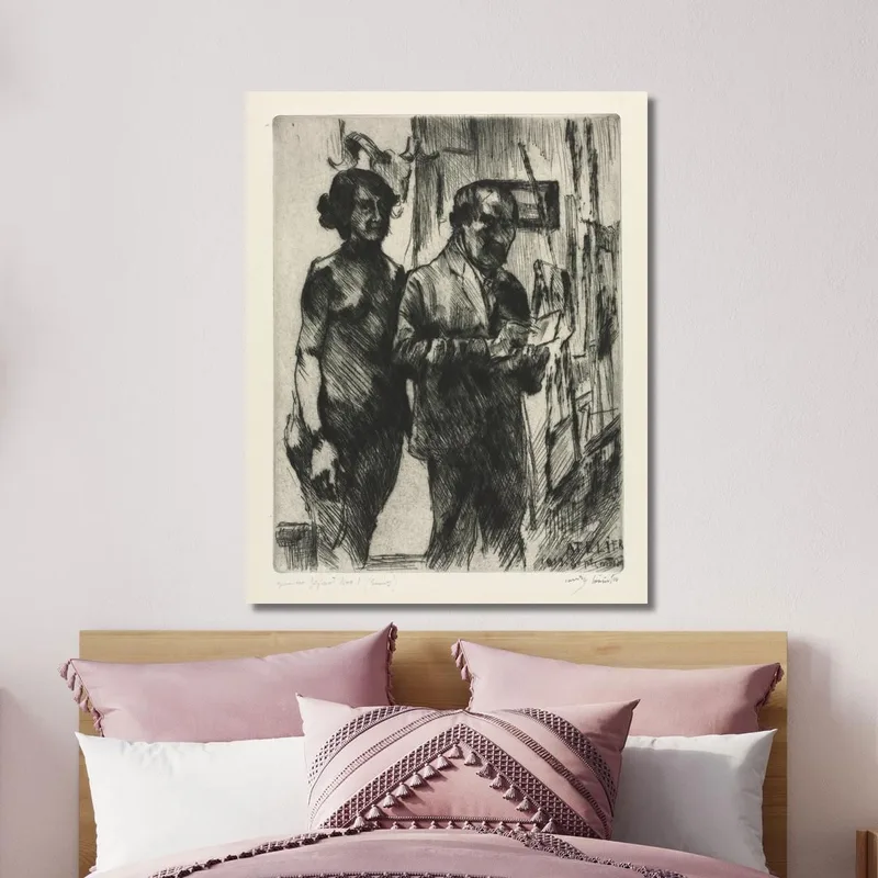 In Studio Lovis Corinth