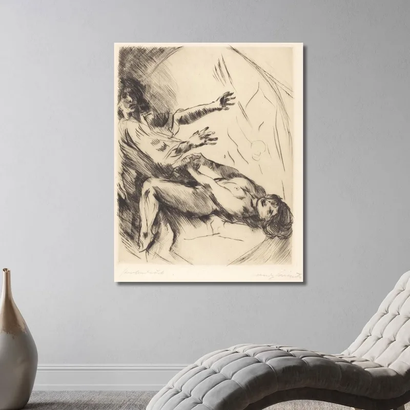 Giuseppe E La Moglie Di Potifar Lovis Corinth
