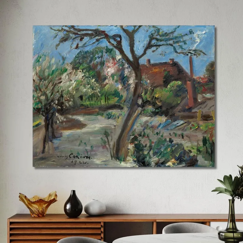Landschaft Im Frühen Frühling Lovis Corinth