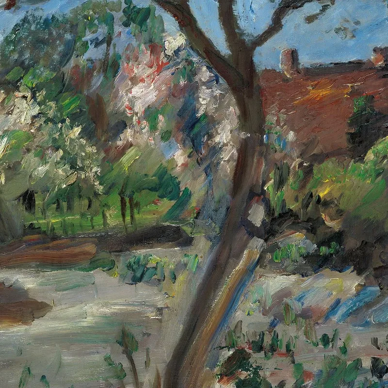 Landschaft Im Frühen Frühling Lovis Corinth