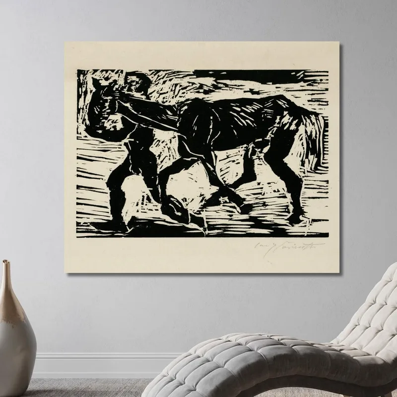 Uomo E Cavallo Lovis Corinth