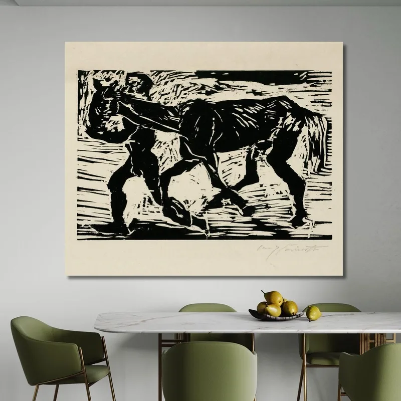 Uomo E Cavallo Lovis Corinth