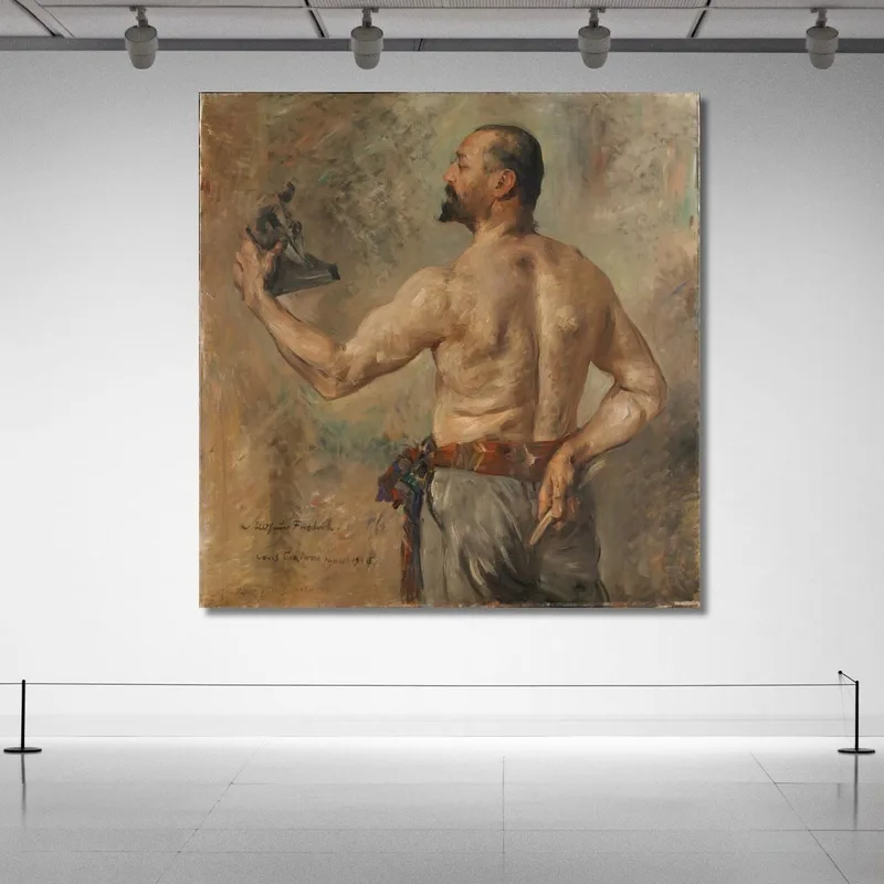 Portrait Of The Sculptor Friedrich Lovis Corinth