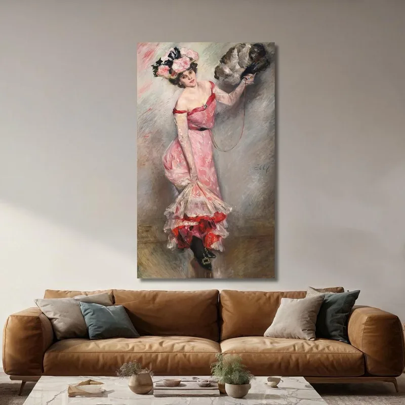 Porträt Von Ellÿ Lovis Corinth