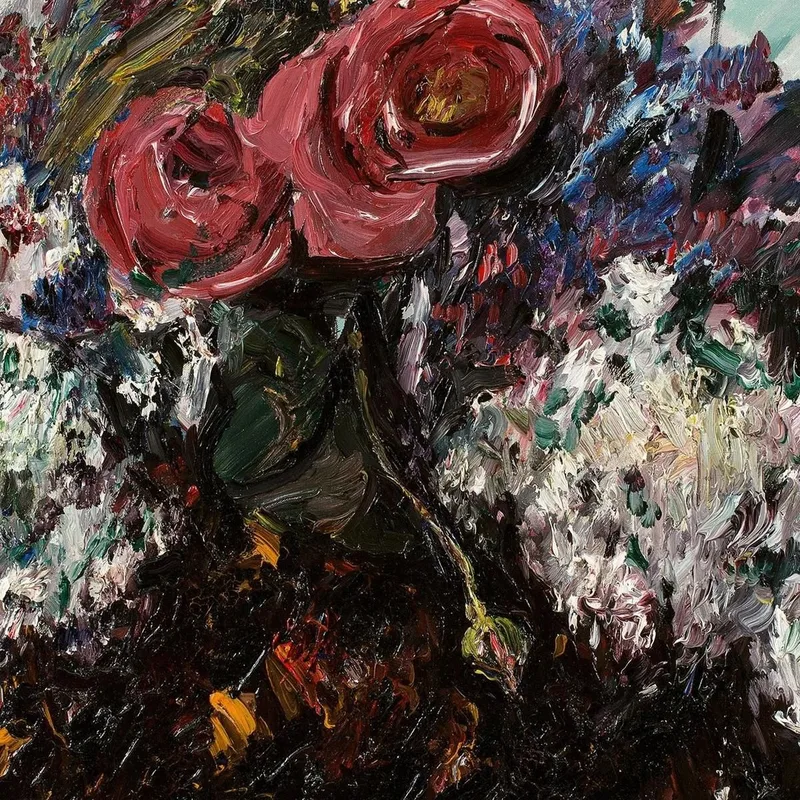 Rosen Und Flieder Lovis Corinth