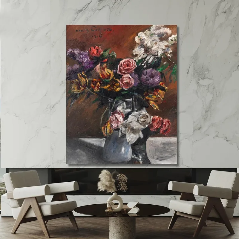Rosen Tulpen Und Flieder Lovis Corinth