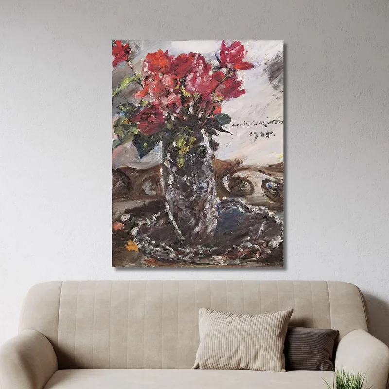Roses Rouges Lovis Corinth