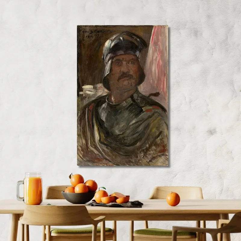 Selbstporträt Im Harnisch Lovis Corinth