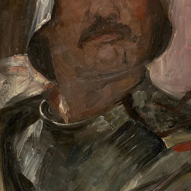 Selbstporträt Im Harnisch Lovis Corinth