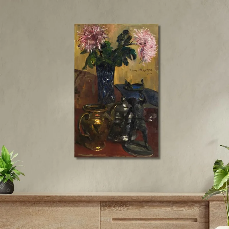 Naturaleza Muerta Metálica Lovis Corinth