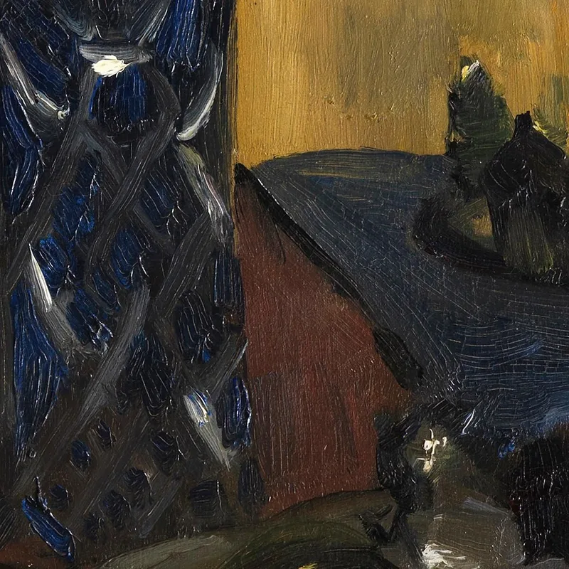 Naturaleza Muerta Metálica Lovis Corinth