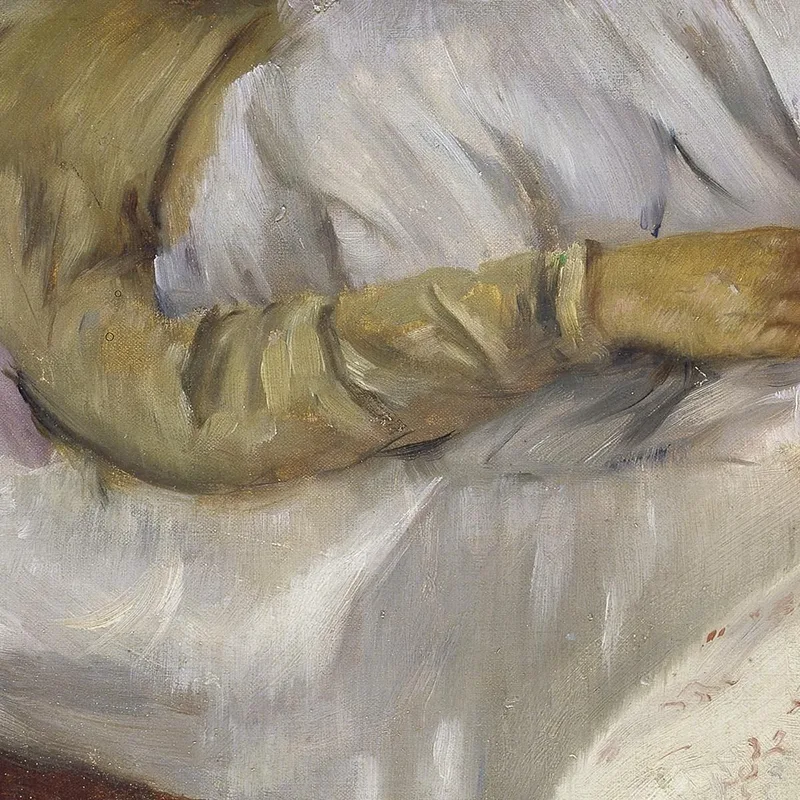 The Artist'S Father In His Sickbed Lovis Corinth