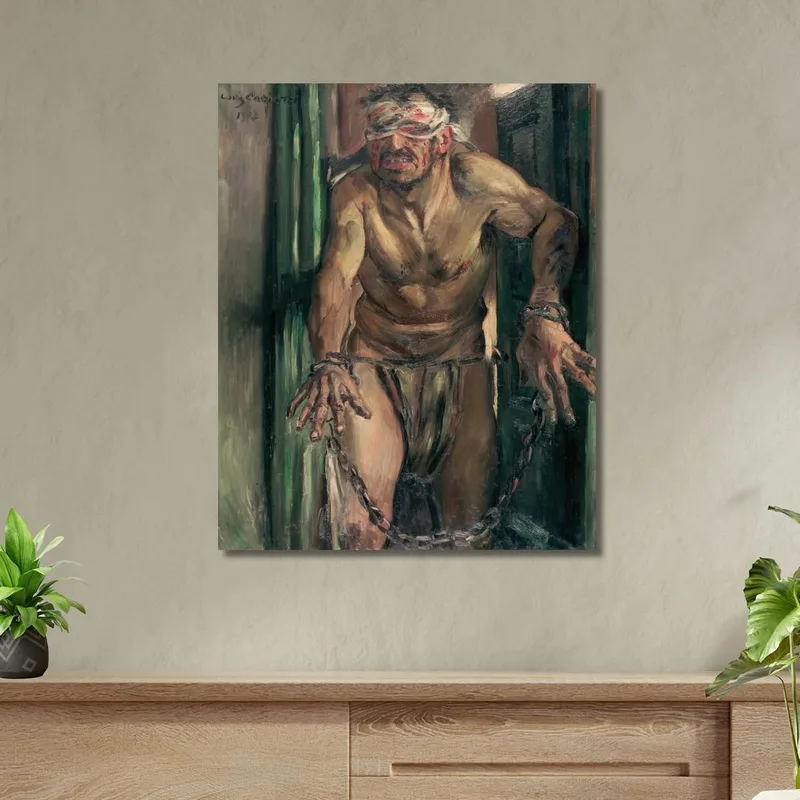 Der Geblendete Samson Lovis Corinth