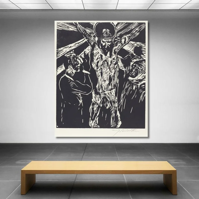 Die Kreuzigung – Christus Am Kreuz Lovis Corinth