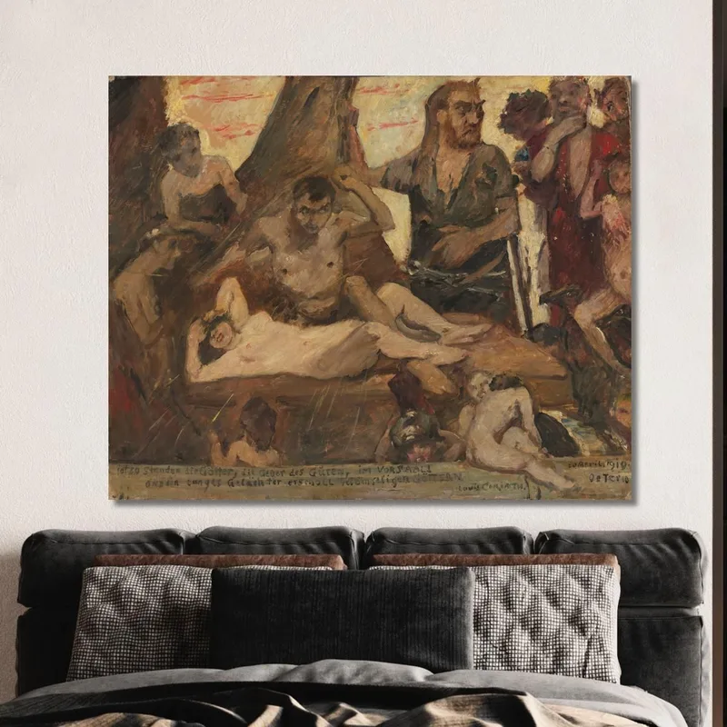 Das Homerische Gelächter Lovis Corinth