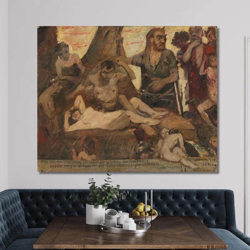 Das Homerische Gelächter Lovis Corinth