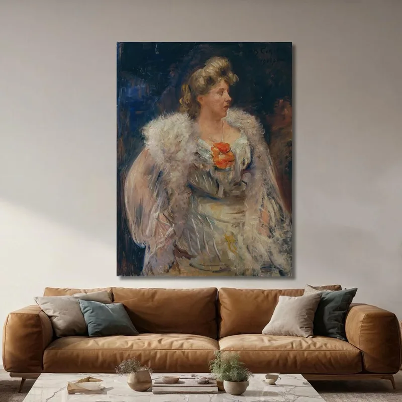 La Cantante Frieda Halbe Lovis Corinth