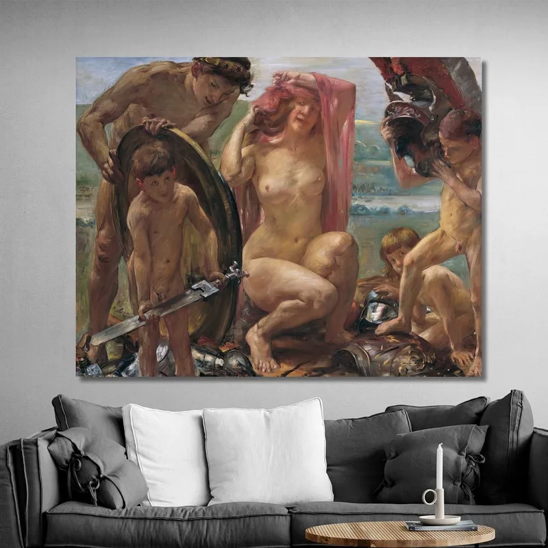 Die Waffen Des Mars Lovis Corinth