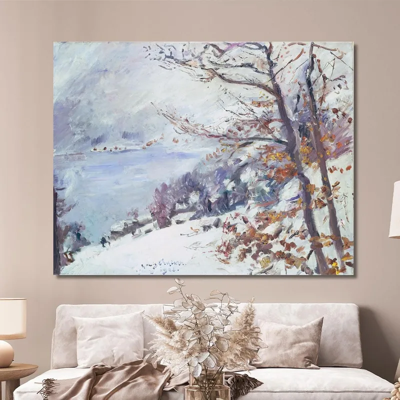 Walchensee Im Winter Lovis Corinth