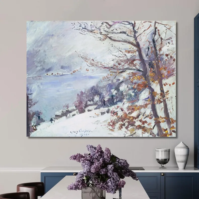 Walchensee Im Winter Lovis Corinth