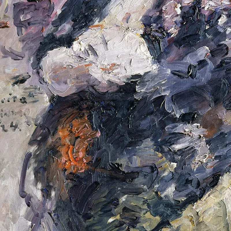 Carmencita' Portrait Of Charlotte Berend-Corinth In Spanish Dress Lovis Corinth