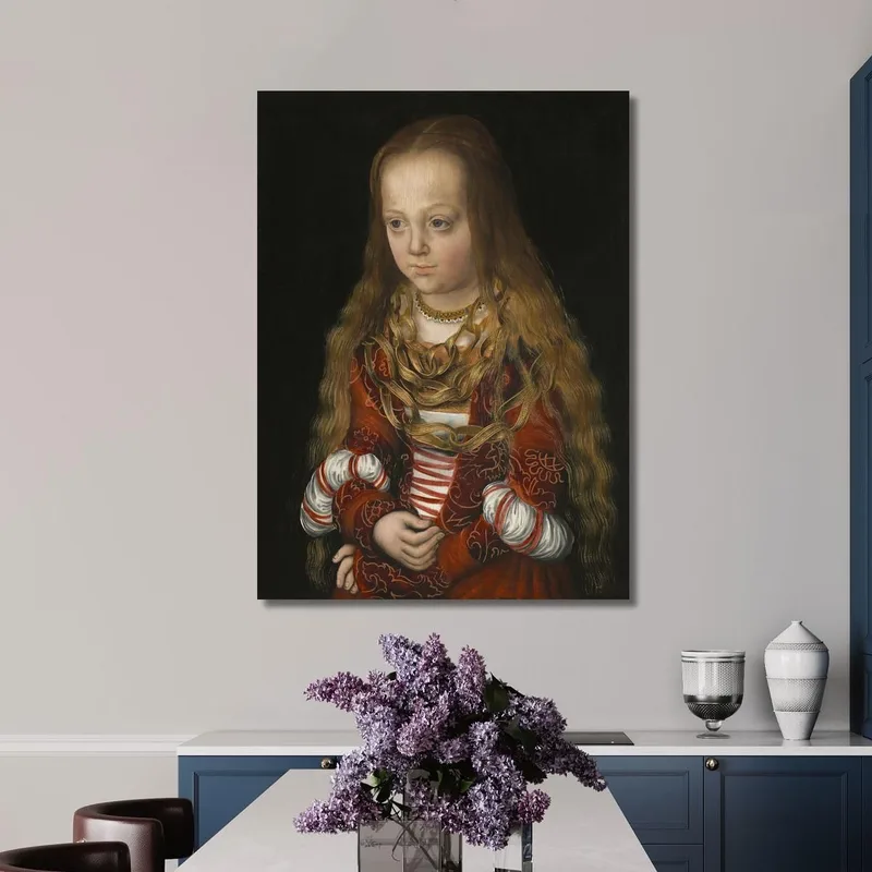 Una Principessa Di Sassonia Lucas Cranach the Elder