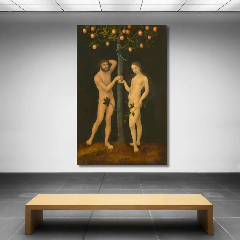 Adán Y Eva 3 Lucas Cranach the Elder