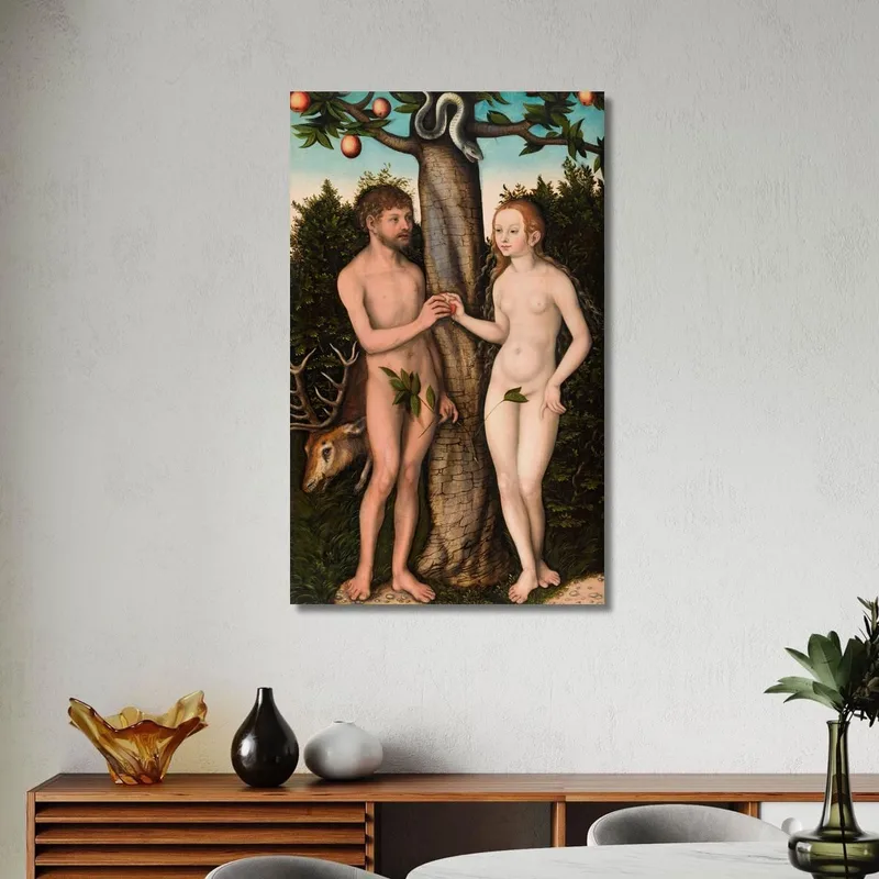 Adam And Eve Lucas Cranach the Elder