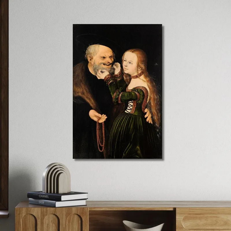 An Ill-Matched Pair Lucas Cranach the Elder