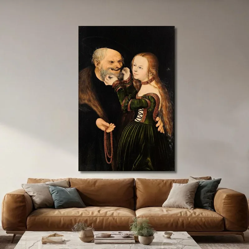 An Ill-Matched Pair Lucas Cranach the Elder