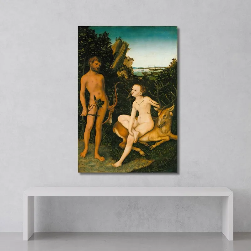 Apoll Und Diana Lucas Cranach the Elder