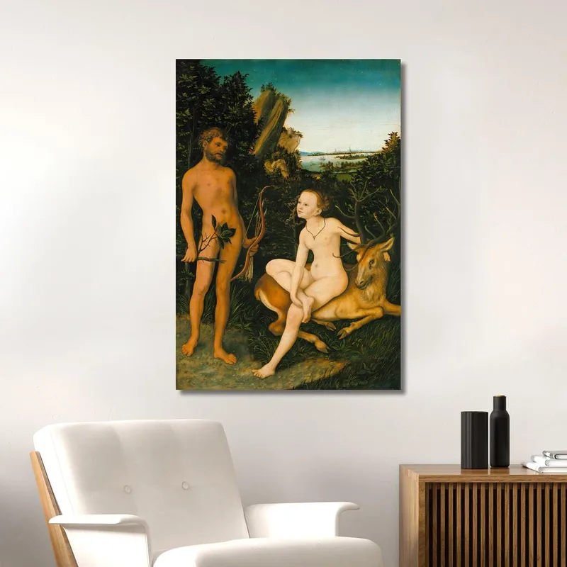 Apoll Und Diana Lucas Cranach the Elder