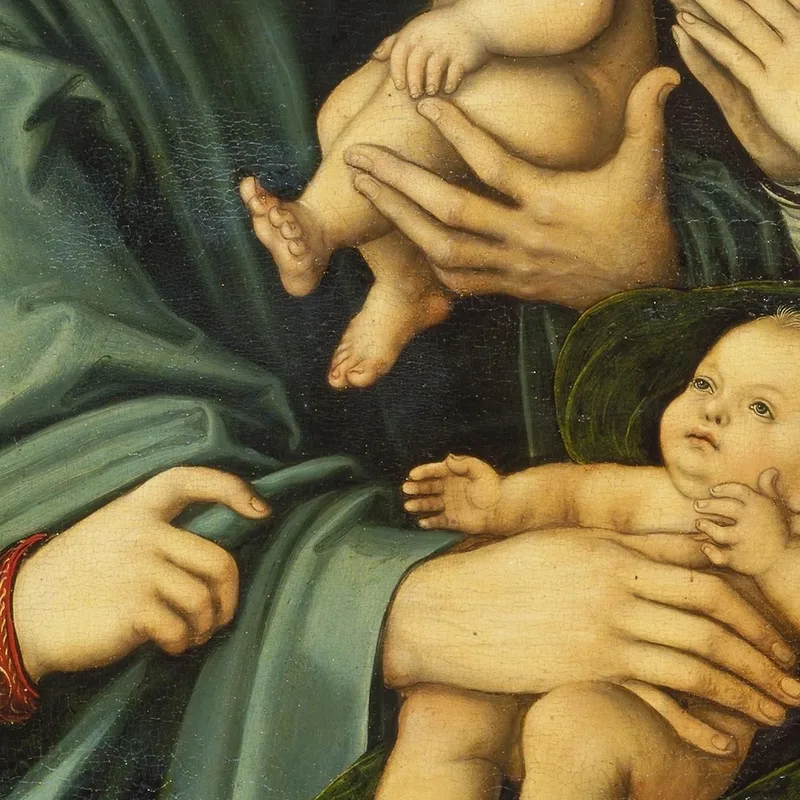 Christus Segnet Die Kinder 2 Lucas Cranach the Elder