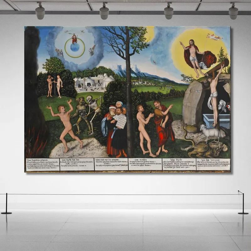 Condenación Y Redención Lucas Cranach the Elder