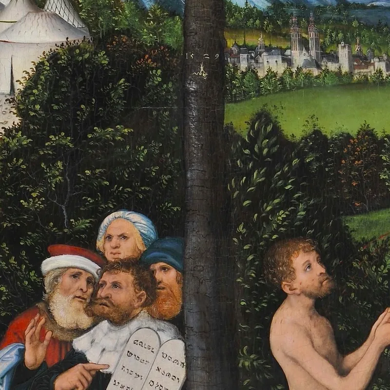 Condenación Y Redención Lucas Cranach the Elder