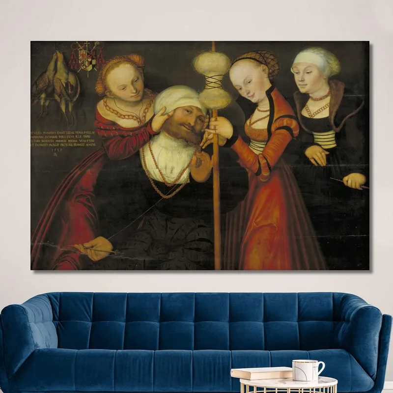Hércules Con Ónfale Lucas Cranach the Elder