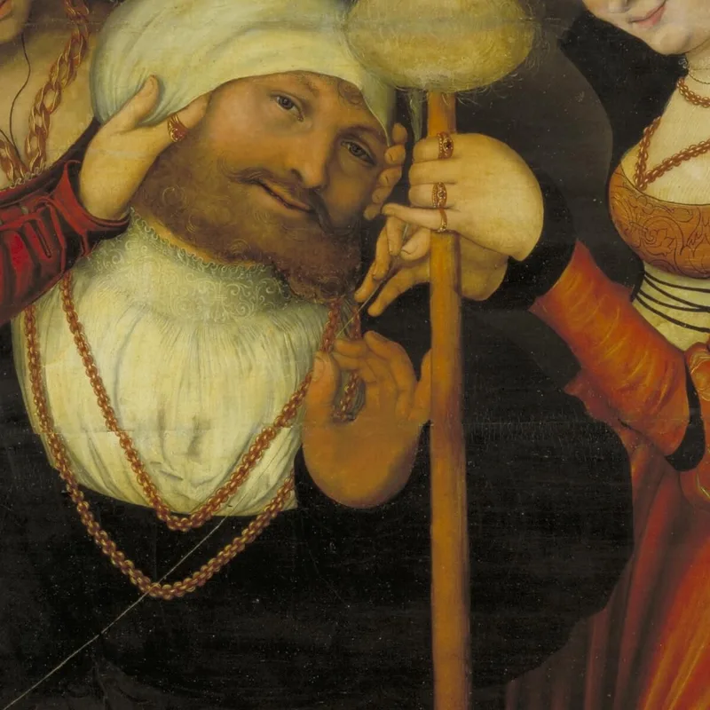 Hércules Con Ónfale Lucas Cranach the Elder