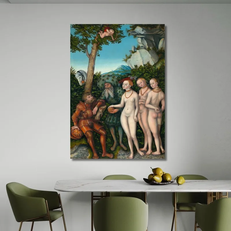 The Judgment Of Paris Lucas Cranach the Elder