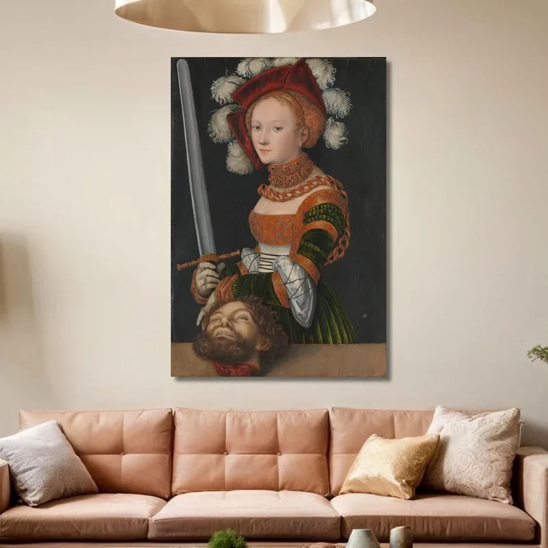 Judith Mit Dem Haupt Des Holofernes Lucas Cranach the Elder