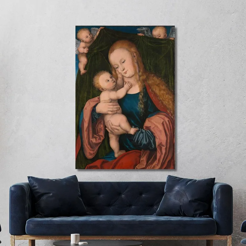 Madonna Col Bambino 3 Lucas Cranach the Elder
