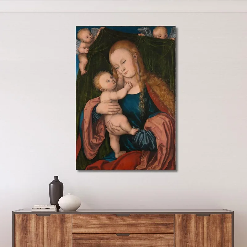 Madonna Col Bambino 3 Lucas Cranach the Elder