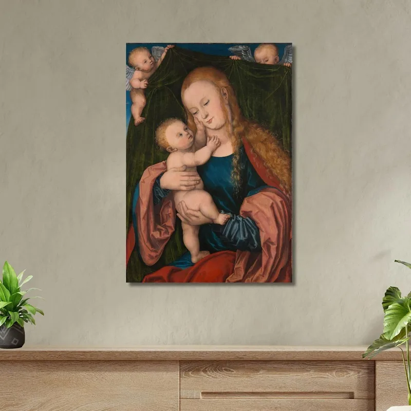 Madonna Col Bambino 3 Lucas Cranach the Elder