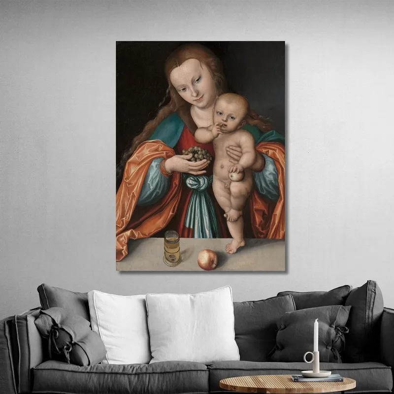 Madonna Col Bambino Lucas Cranach the Elder