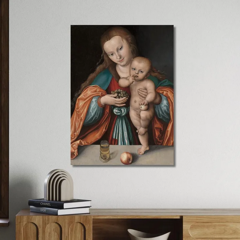 Madonna Col Bambino Lucas Cranach the Elder
