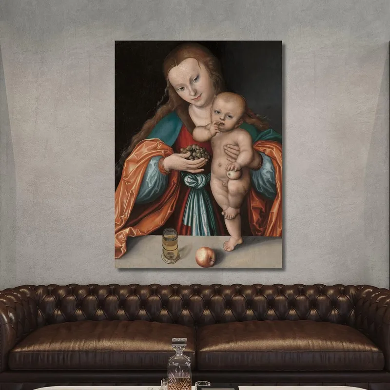 Madonna Col Bambino Lucas Cranach the Elder