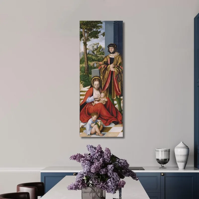 Marie Cléophas Et Alphée Avec Les Traits De Frédéric Le Sage Avec Deux De Leurs Fils Lucas Cranach the Elder