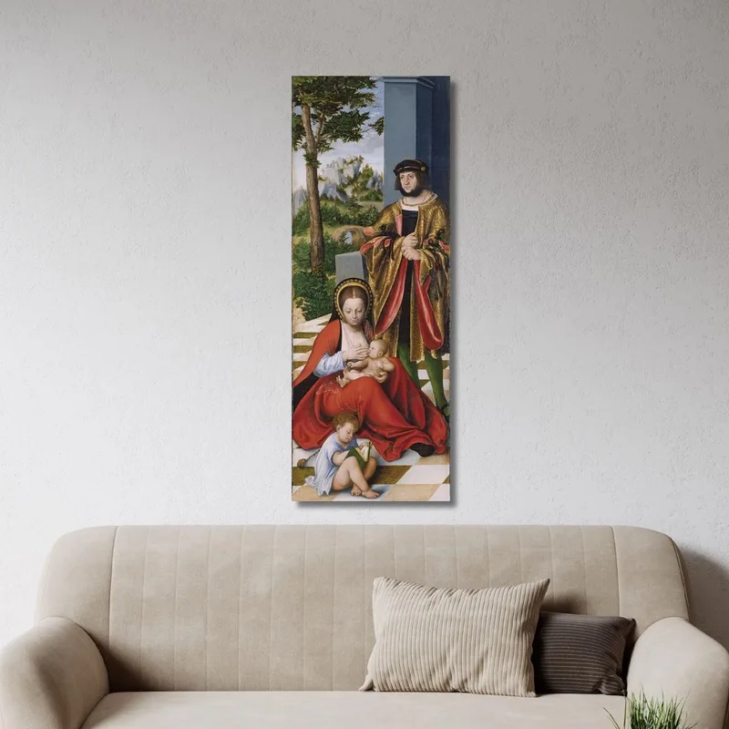 Marie Cléophas Et Alphée Avec Les Traits De Frédéric Le Sage Avec Deux De Leurs Fils Lucas Cranach the Elder