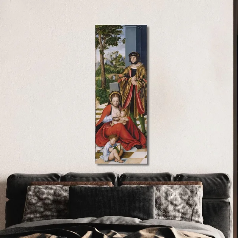 Marie Cléophas Et Alphée Avec Les Traits De Frédéric Le Sage Avec Deux De Leurs Fils Lucas Cranach the Elder