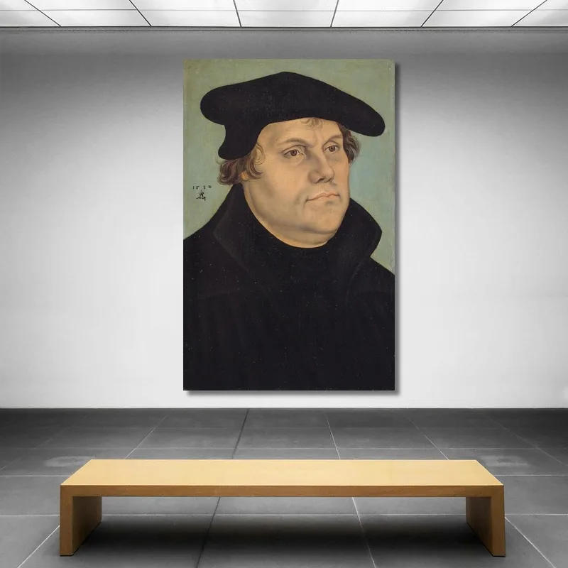 Portrait Of Martin Luther Lucas Cranach the Elder