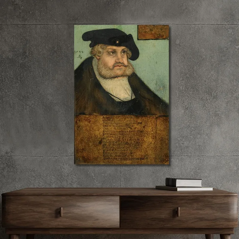 Portrait De L'Électeur Frédéric Iii Le Sage De Saxe 1463-1525 Lucas Cranach the Elder